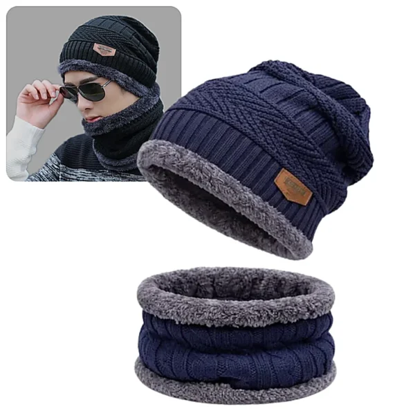 Set de Gorro y Cuello Polar HT-25131