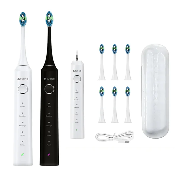 D01050053.webp Cepillo de Dientes Electrico 6 Cabezales 39600rpm SUONO HOG0267