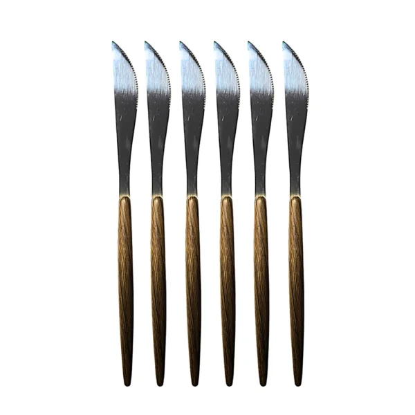 D01060500.webp Set de Cuchillos x6 Mango de Madera CS-979