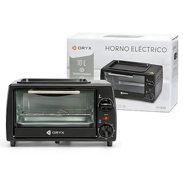 D01060563.webp Horno Eléctrico Oryx 10L 1000W con Control de Temperatura