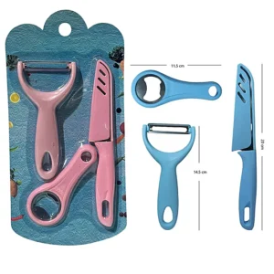 D01060664.webp Set de Pela Papas + Cuchillo + Destapador P517-07