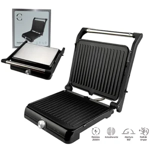 D01060676.webp Parrilla Grill Doble 2000W Apertura 180 Grado CAUIPE CP-08047