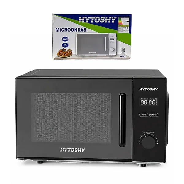 D01060681.webp Microondas 1000W 20L HYTOSHY CON MANIJA PA-21