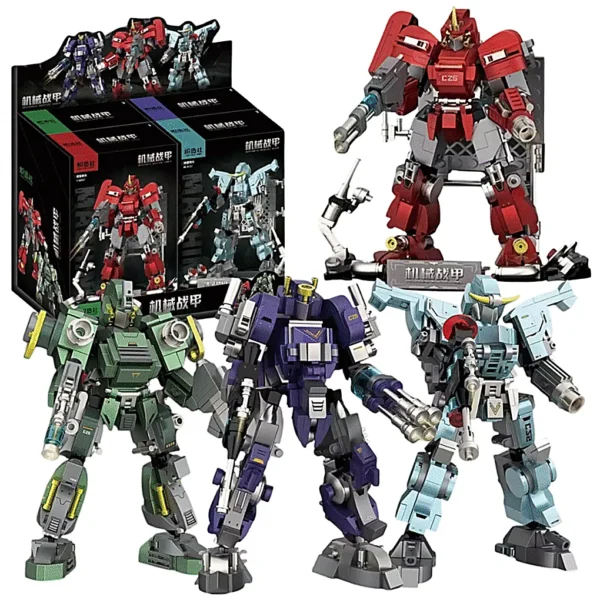 D01090041.webp Lego Robot Mecha Warrior Bloques de Construcción x UD.
