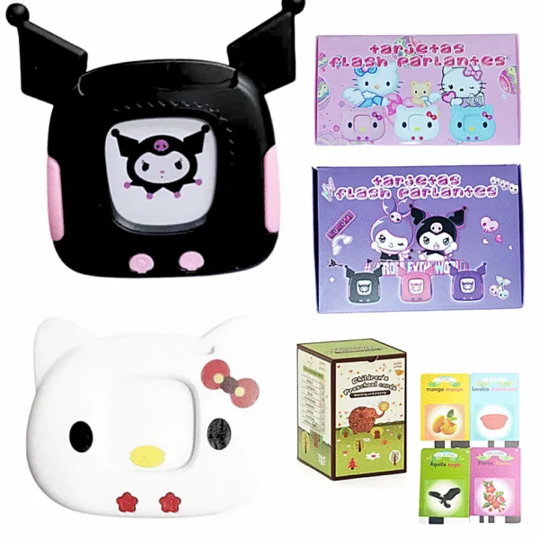 D02030188.webp Tarjetas Flash Parlantes Hello Kitty