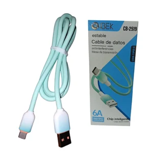 D03010225.webp Cable de Datos y Carga 6A USB-C IBEK CB-2519