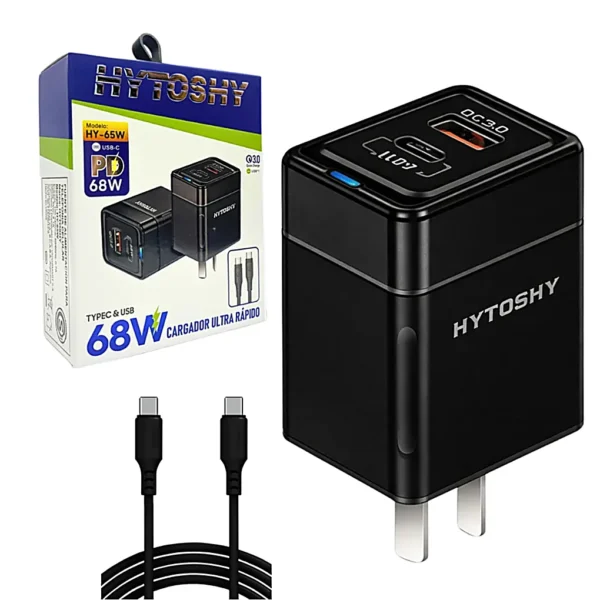 CARGADOR HYTOSHY 68W HY-65W